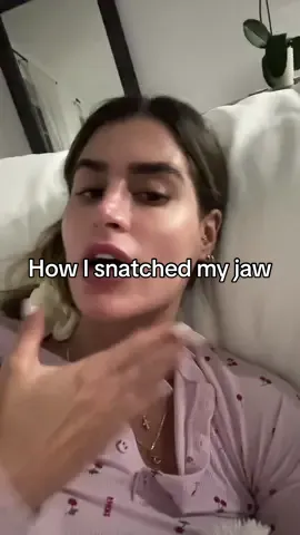 How i snatched my jaw 📐 #fyp #viral #guasha #iceroller #weightloss 