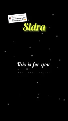 Replying to @sidra.tul.muntaha5  Sidra name poetry Status💖 #urduline #viral #viralvideo #tiktok #namevideo #sadpoetry #whatsappstatus #sidra #sidranamevideo #new 