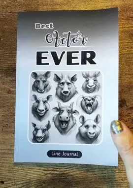 The best gift for your actor friend. A line journal to record all the roles he has interpreted. or the Actor is you?  So buy this journal! . . #giftideas #journal2024 #journaling #notebook #actor #actors #showbizloverss #stationery 