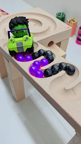 Marble Run ASMR 🌈 #marble #marblerace #marblerun #oddlysatisfying #satisfying #haba #DIY #viral 