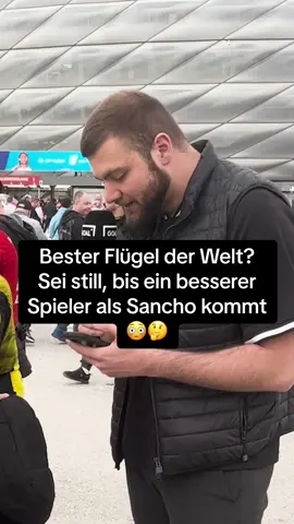 Eher ein Hot-Take oder? 😅 Ab wann wärt Ihr laut geworden? #fussball #flv #fans #bvb #sancho #foden #viniciusjunior 