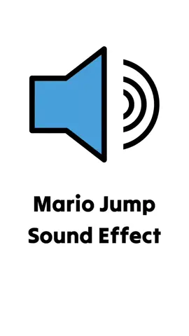 Mario Jump Sound Effect #soundeffects #sound #soundviral #mariobros #gaming #fyp 