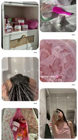 spring vibes🎀🌸🤍🧚🏻 #skincare#thatgirlaesthetic#pinterestgirl 