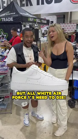 Are White Air Force’s The WORST Sneaker Of All Time? 😳🤷‍♂️ Buy, Sell & Trade 👟 At Phoenix Got Sole On May 11th! Get Tickets & Tables In Our Bio 🔥 #sneakerhead #sneakers #foryou #fyp #gotsole