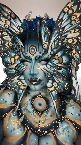 🦋🧿✨ #fyp #pourtoi #butterflymakeup