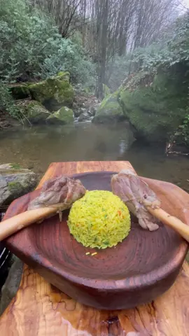 Lamb Shanks & Rice, anyone?! 😍🔥 #lamb #cooking #rice #asmrcooking #fyp #nature 
