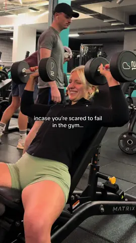 you can’t have the PR without the fail 😇✨ #gymfail #gymconfidence #gymanxiety #GymTok 