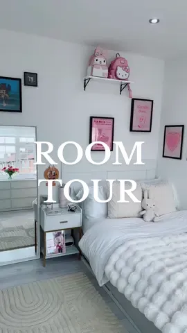 i wanted my room to be more calming and relaxing, especially when i come come from an overwhelming shift, so i seperated my gaming setup and most anime things into another room so i have all my gaming/anime stuff in its own room and my bedroom is its own calming space 😌☁️✨ // #RoomTour#aestheticroom#roomdecor#cosyroom#sanrio#sanrioaesthetic#girlygirl#cleangirl 