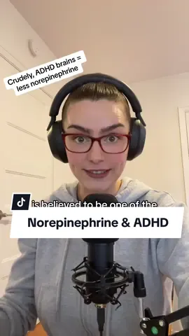 Norepinephrine and ADHD #adhd #neuroscience #neurobiologist 