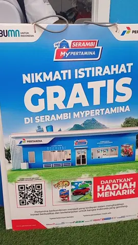 serambi pertamina di rest area...cobain saat mudik guys #ramadhan2024 #restarea #mudik 