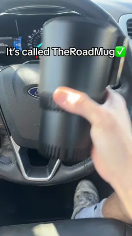 Its Called TheRoadMug✅ and it Cools❄️ your drinks for u…. #car #video #viral #fyp 