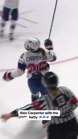That’s a hat trick for Alex Carpenter! #womensworlds