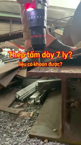 Thép tấm 7 ly vẫn ok các bác ạ 🥰🥰#muikhoan #muikhoaninox #muikhoansat #thonhomkinh #thocokhi #thosat #xaydung #nhomkinh #dungcucokhiqv 