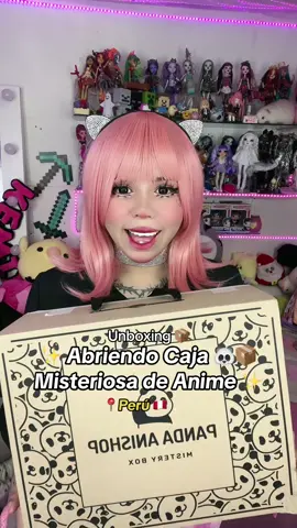 Que les gusto mas de la Panda Box? 🐼📦✨@PandaAniShop #kewiipuffle #chicacuy #unboxing #haul #Vlog #arequipa_peru🇵🇪 #anime #cosplay 