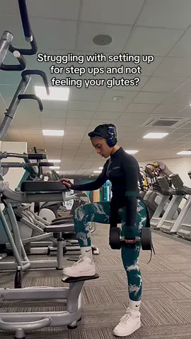I ain’t even kidding when I say, this is the greatest alternative I’ve ever come up with! I struggle with step ups whether that’s on the smith machine, or on the cables or using dumbbells on a box. Everything felt too high and out of range for me. I struggled to feel anything in my glutes, but using the steps on the assisted pull-up machine? Absolute game changer!! 😆 I can finally say I love step ups lol!  Jacket from @Debonair active // ‘LINA’ 15% #fyp #foryou #GymTok #gymrat #gymjourney #stepupsforglutes #glutesworkout #gymtips #gymtutorial #4up 