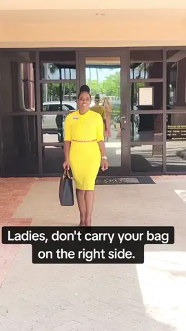 Ladies, always carry your purse on your left side to leave your right hand ready to shake someone's hand or wave hello.  #lifeskills  #etiquette  #polished  #refinement 