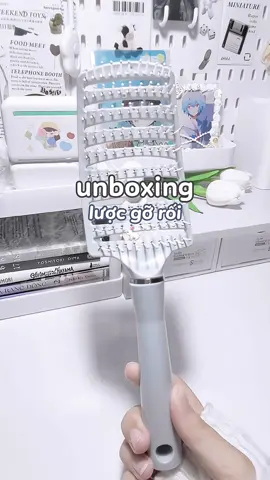 từ khi tui sài em lược này là tóc tui đỡ rối hẳn 🤩 #viral #xuhuong #foryoupage #unboxing #unbox #xuhuongtiktok #fyp 