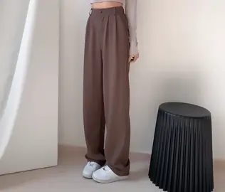 Women trouser office straight cut flare ❤️ #trouser #trousersoutfit #trouserpants 