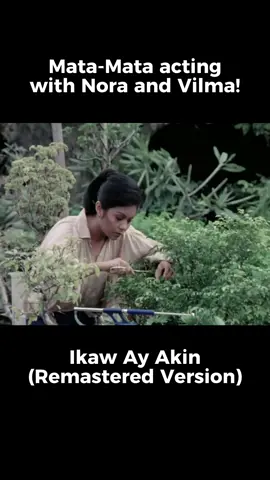 Dinaan lang tayo sa tinginan! 👁️💯 Superstar Nora Aunor and Star For All Seasons Vilma Santos, pioneers of the Mata-Mata School of Acting! Watch the digitally restored & remastered version of #IkawAyAkin now on iWantTFC!  #noraaunor #vilmasantos #NoraVilma #filipinomovie #iwanttfc #homeoffilipinostories #matamataacting
