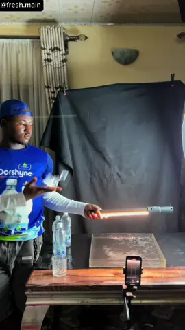 I shot a creative mobile commercial for Table water WAIT FOR THE RESULT 🤝 #tablewater #creative #water #creativity 