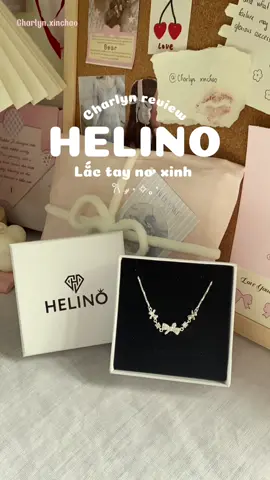 Thích nơ lắm nên tui đã fall in love em nó từ cái nhìn đầu tiên 🫶🏻🎀 #helino #review #lactay 