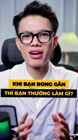 Khi bong gân thì nên làm gì? #LearnOnTikTok #bonggan #bonggantratkhop #chanthuong #bienhoclambacsi #bacsibien 