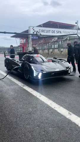 Testing for the No. 2 @Cadillac V.series-R gents but the startup sound is always the real deal 😉