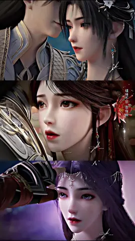 ketiganya punya tempat tersendiri di hati Babang Shihao😘💗❤️💜#shihaoqingyi #shihao🎀huolinger #shihao💜yunxii #perfectworld #wanmeishijie #donghua #fypシ #fyp 