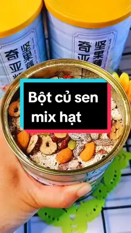 Bột củ sen mix hạt dinh dưỡng #botcusen #botcusenmixhatdinhduong #botcusendinhduong 