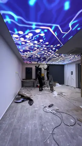 ديركافو اسقف ممدودة #dercavo #plafondtendu #stretchceiling #الجزائر🇩🇿 #اسقف #ديكور 
