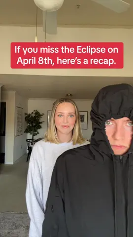 Now you don’t have to feel left out #solareclipse #solareclipse2024 #eclispe #funny #couplecomedy #thequistfamily 