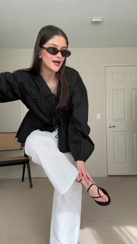I love poofy cotton tops for summer. This is how I styled this poofy cinched cotton blouse from @Modern Citizen #modestsummeroutfit #pinterestoutfit #stylingideas #mid20sfashion 