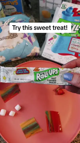 Let me know if you try it!! @Fruit Roll-Ups #sweettooth #fruitrollup #fruitrollupchallenge #sweettreat 