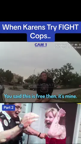When Karens Try FIGHT Cops..