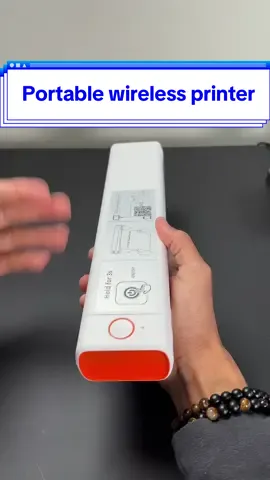 Finally less clutter on my desk. #printer #portableprinter #wirelessprinter #TTSACL 