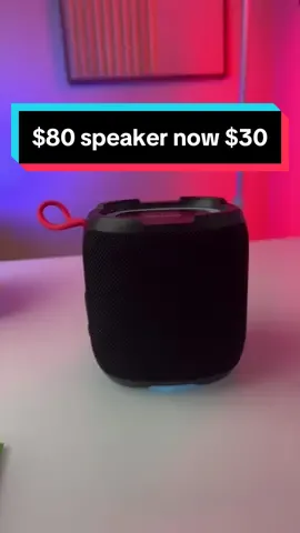 I’m all about gaming the system 😂let me know if you see the same price for this portable waterproof wireless bluetooth speaker!! I paid $80 and rn its $30 with this glitch #bluetoothspeaker #wirelessspeaker #portablespeaker #waterproofspeaker #tiktokmademebuyit #ttshop #tiktokshop #tiktokshopmothersday
