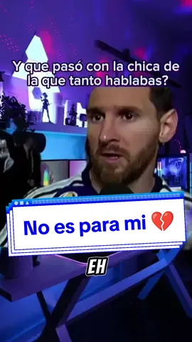 No es para mí 💔! #amor #amorverdadero #humor #Viral #parati #fyp #reflexiones #messi #lionelmessi 