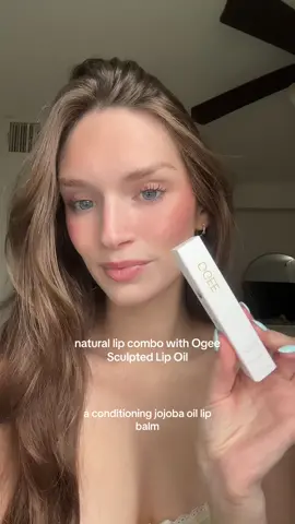using it in the clear color for a natural everyday look 🤍 use code MORGANCOTE15 for $ off! @Ogee Luxury Organics #ogee #beyondcleanbeauty #ogeelipoil #lipcombo #lipoil #MakeupRoutine #organic #trending 