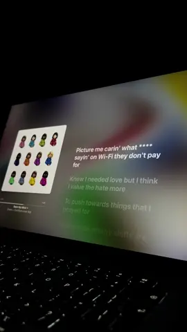 Race my mind #fyp #macbook #applemusic #lyrics 