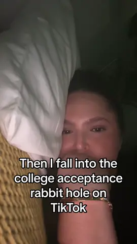 Anyone else hyperfixated on college acceptance TikTok as a full blown adult? #college #classof2024 #collegeadmissions #joke #humor #fyp 