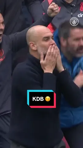 A gem of a goal against Crystal Palace! 💎  Outrageous from @Kevin De Bruyne 🤯  #ManCity #ManchesterCity #KDB #KevinDeBruyne #PremierLeague #Pep #PepGuardiola #PepKiss 