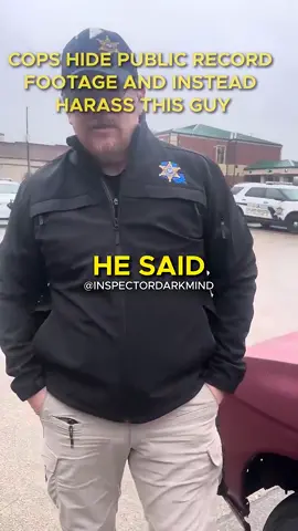 Cops conduct unlawful sobriety test on man after denying him access to public cam footage #cops #police #fyp #copsoftiktok #foryou