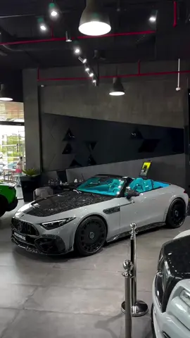 Mercedes SL63 AMG Mansory 💙​🎥​ Moscarblog #mercedes #sl63amg #mansory #showroom #edit #carpassion #fyp