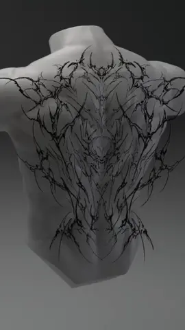I will finish this design only for who want to buy it because people want to copy it meow welcome to inst pusttattoo i can draw for you too #neotribal #cybersigilism #darkartist #cybertribal #technotattoo #tattooart #tattoodesing #tattooback #татуэскиз #эскиз 