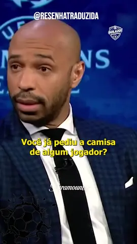 Henry diz que Ronaldo Fenômeno é o verdadeiro Ronaldo! #r9 #ronaldo #henry #futebol