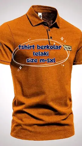baju bekolar lelaki✨ #bajulelakiberkolar #menshirt #tshirtberkolar #kamejalelaki 