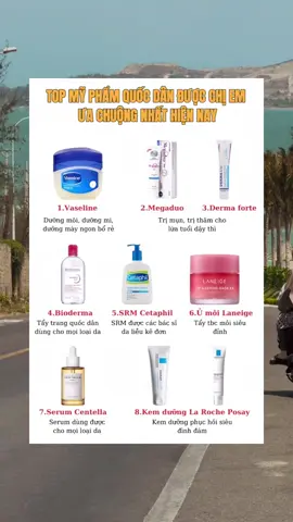 Top mỹ phẩm quốc dân được chị em ưa chuộng nhất hiện nay #mypham #Reviewlamdep #tipslamdep #xuhuongtiktok #viral 