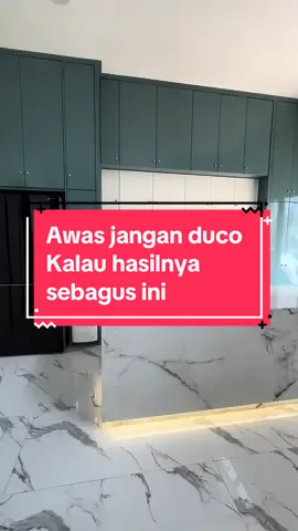 Kitchen set, finishing duco minimalis #kitchenset #interiordesign #homedecor #eltoskainterior 