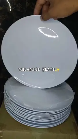12 pcs white round plate ✨ #whiteplate #kithchenware #fyp #foryoupage 