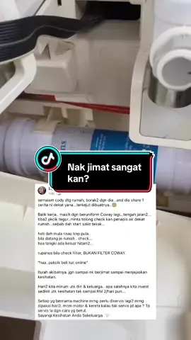 Filter dekat luar lagi murah kenapa nak beli dengan COWAY pulak ?  . Video ni untuk korang yang nak jimat sangat kan 🤮🤮🤮🤮 #penapisaircoway #filtermurah #cowayjimat #tangkitairkotor #fyp #fyppppppppppppppppppppppp #fypシ゚viral #fypシ 